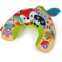 Fisher-Price - Almohadilla de media luna bosque- bebé +0 meses (Mattel CDN50)